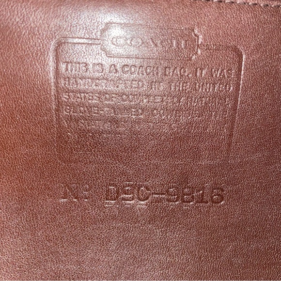 Coach Legacy Slim Duffle Vintage Mahogany Brown Bag *Missing hang tag* - Picture 8 of 8